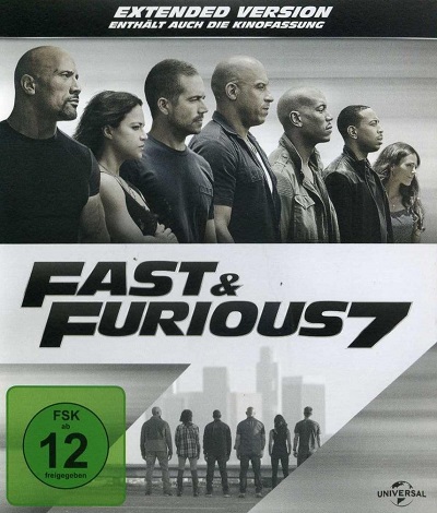 Fast & the Furious 7 Cover
