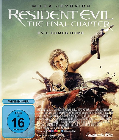 Resident Evil 6 - The Final Chapter Cover