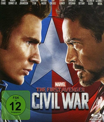 Captain America 3 - The First Avenger: Civil War Cover